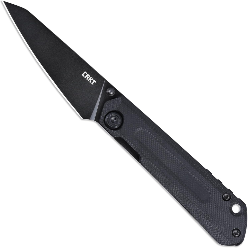 CRKT Straight Blade Everyday Carry EDC Folding Knife with Frame Lock