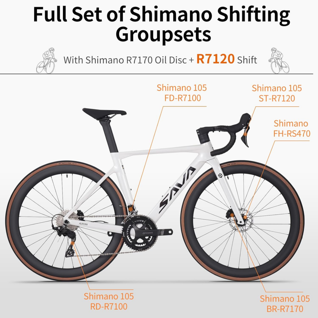 SAVADECK CARBON FIBER ROAD BIKE