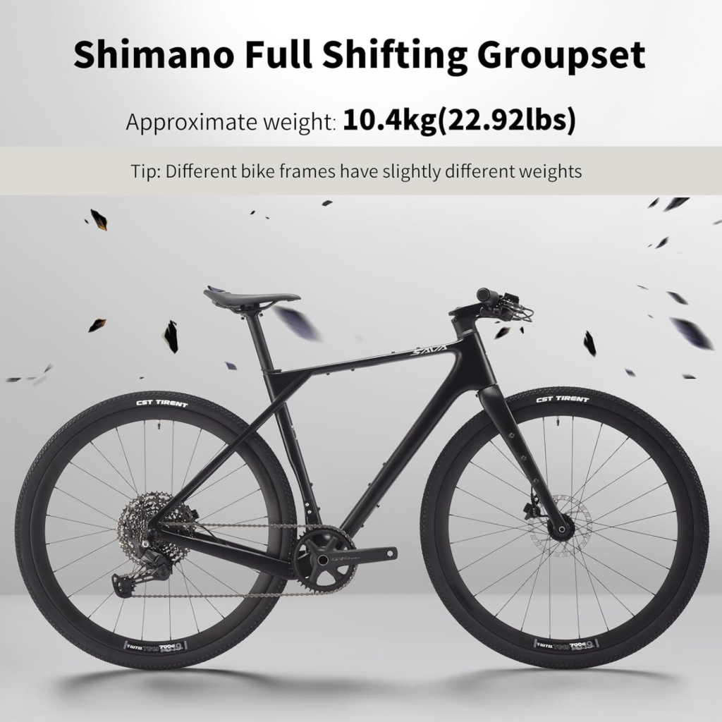 SAVADECK Carbon Fiber Soft Tail Mountain Bike