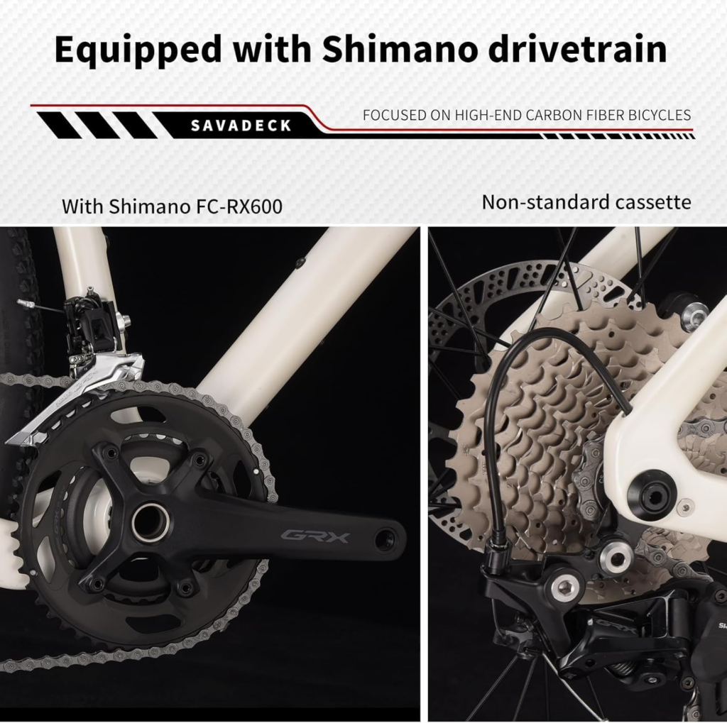 SAVADECK CARBON FIBER GRAVEL BIKE