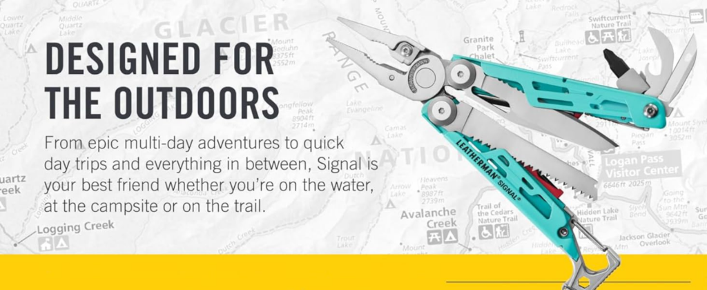 The Leatherman Signal (19-in-1 Multi-tool)