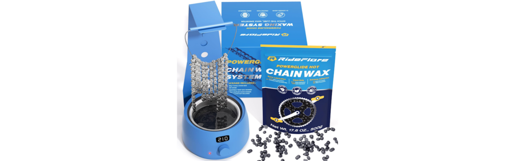 RideFlare Bicycle Chain Wax Melting System