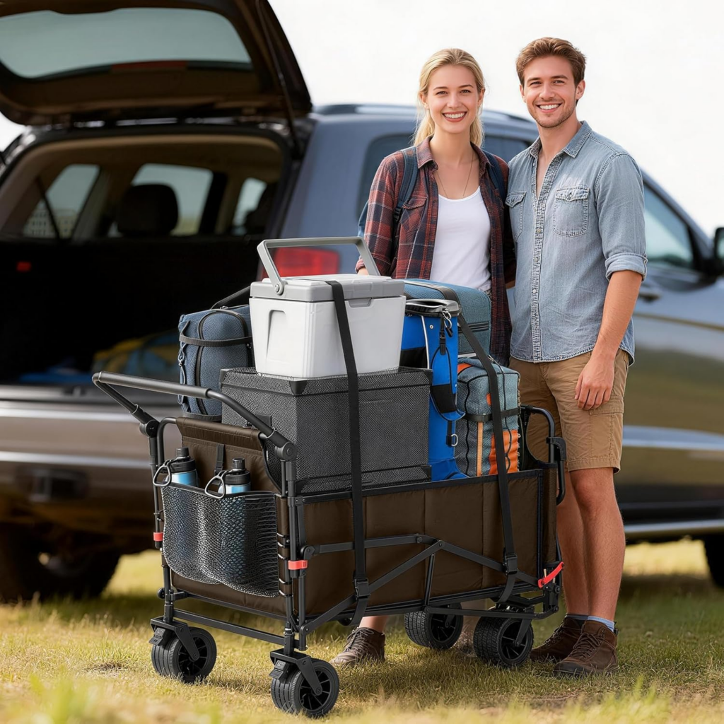 Leveleve Utility Cart Beach Chair Combo