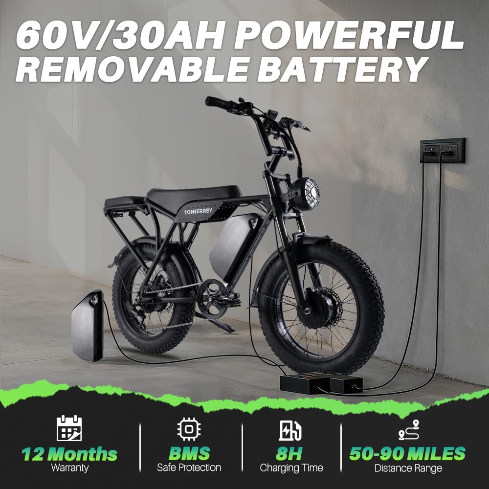 T8 Tonnerrey E-Bike for Adults