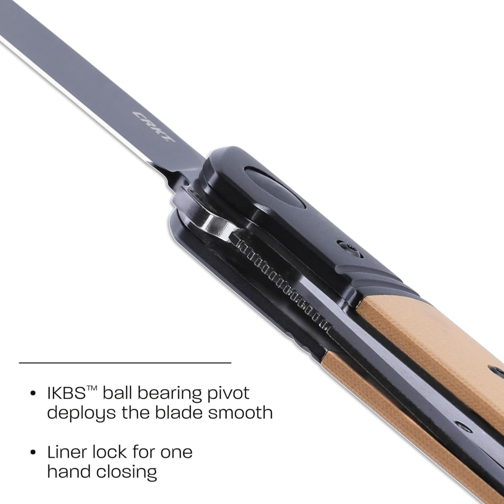 CRKT Bamboozled Black and Tan Everyday Carry EDC