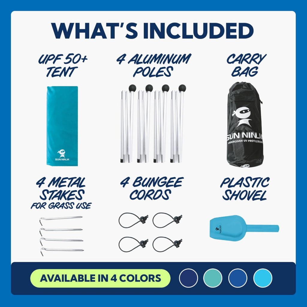 Sun Ninja Beach Tent Sun Shelter