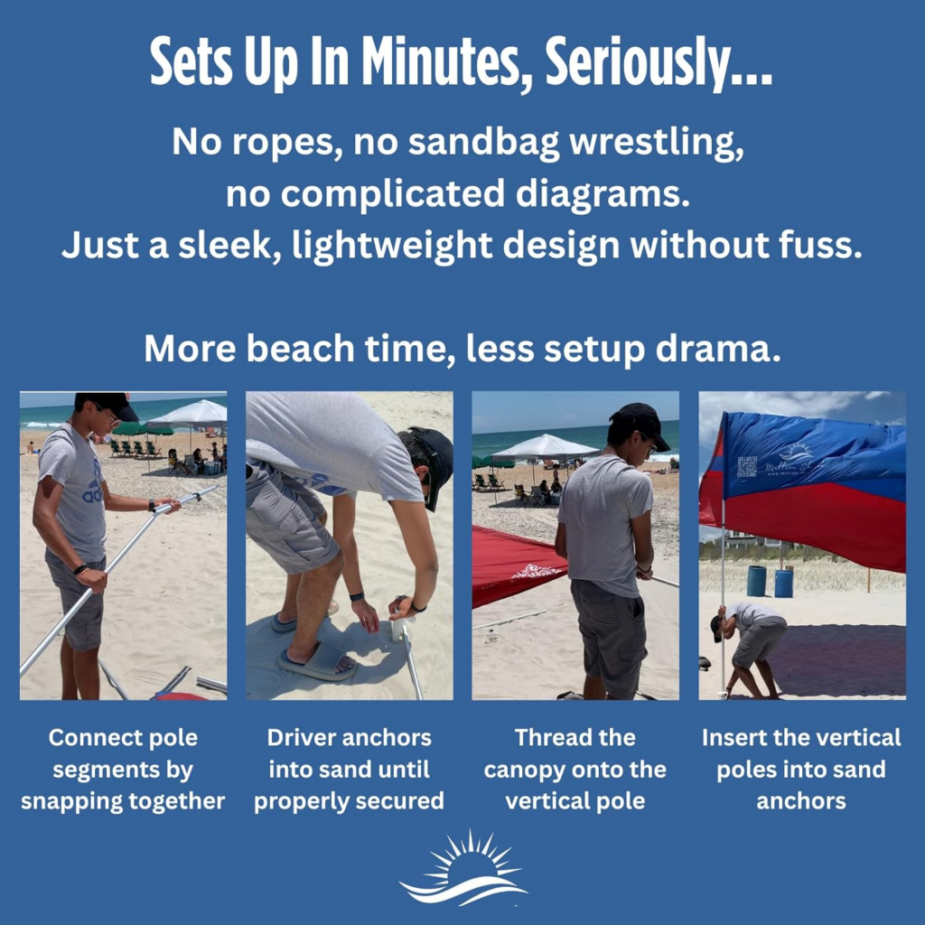 MillionShades® Beach Shade Canopy