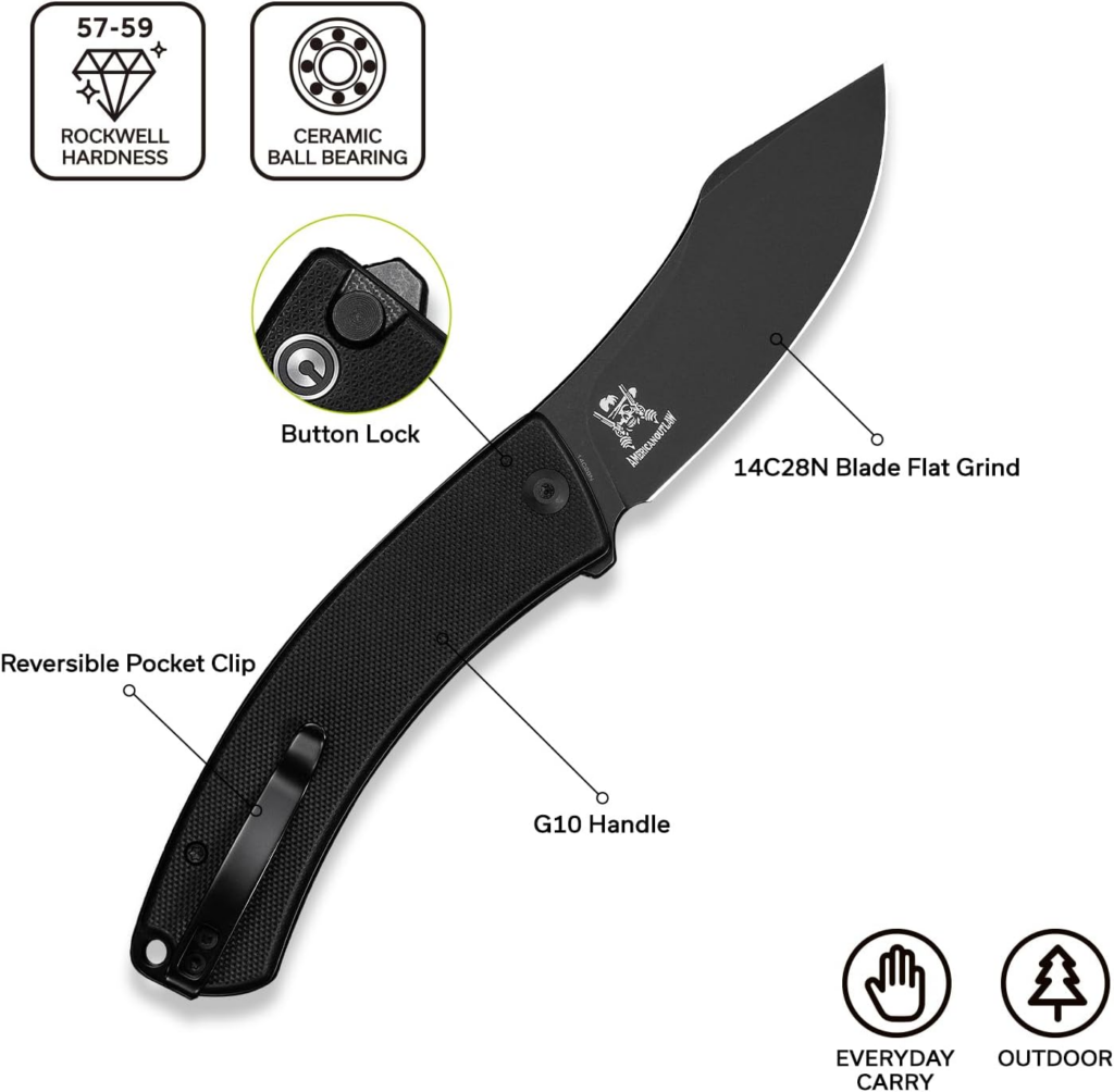 CIVIVI Outlaw Muk Folding Pocket Knife