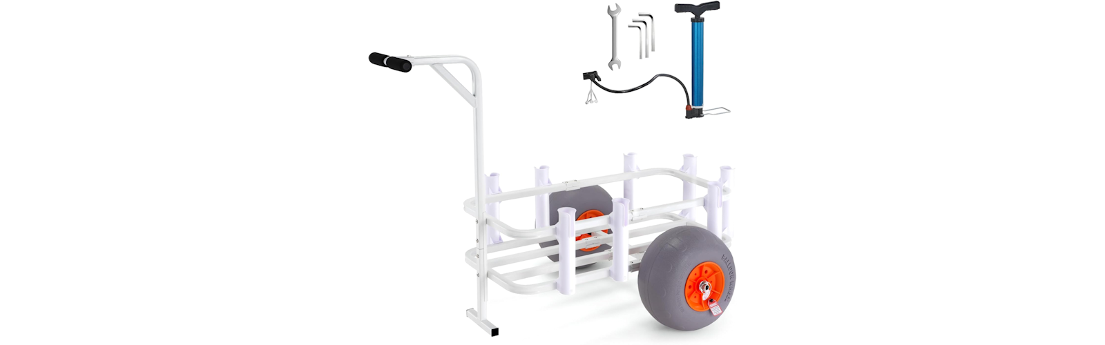 VEVOR Beach Fishing Cart
