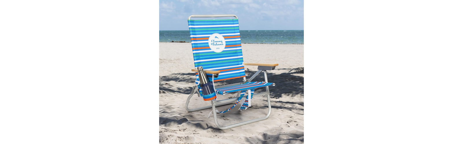 Tommy Bahama 4 Position Folding Backpack Beach Chair
