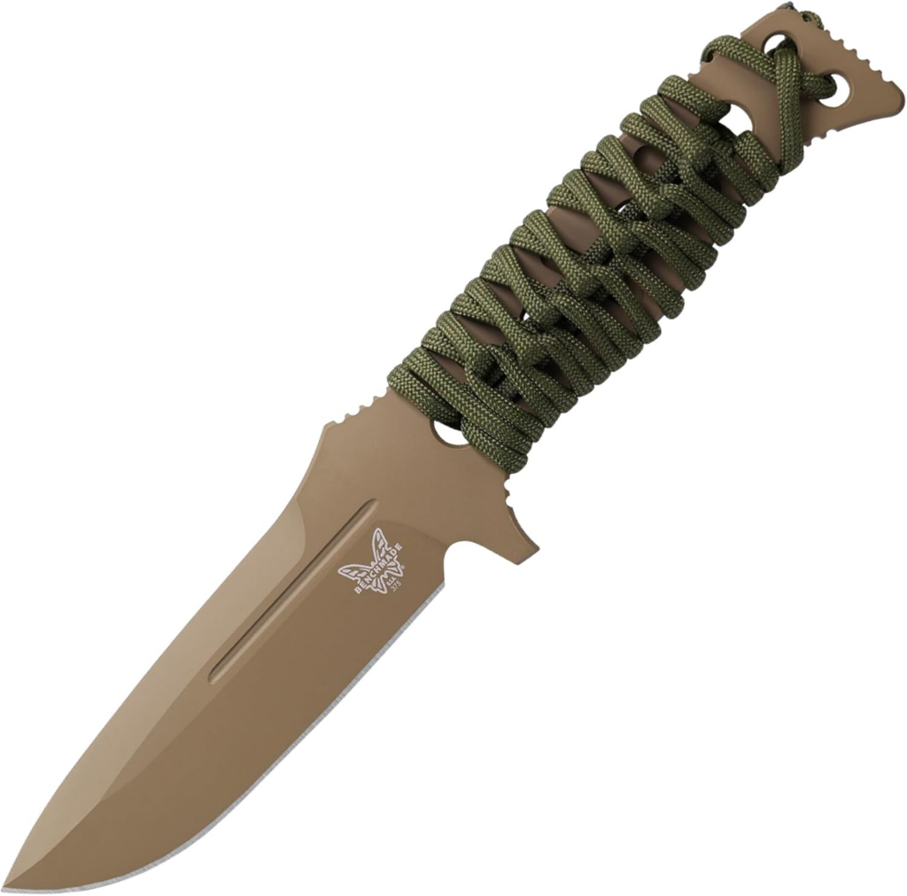 Benchmade ADAMAS Drop Point Blade Paracord Handle