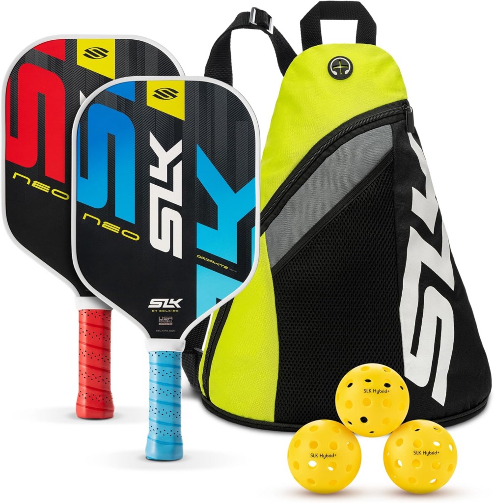 Selkirk Pickleball Paddle Set, Bag, Balls