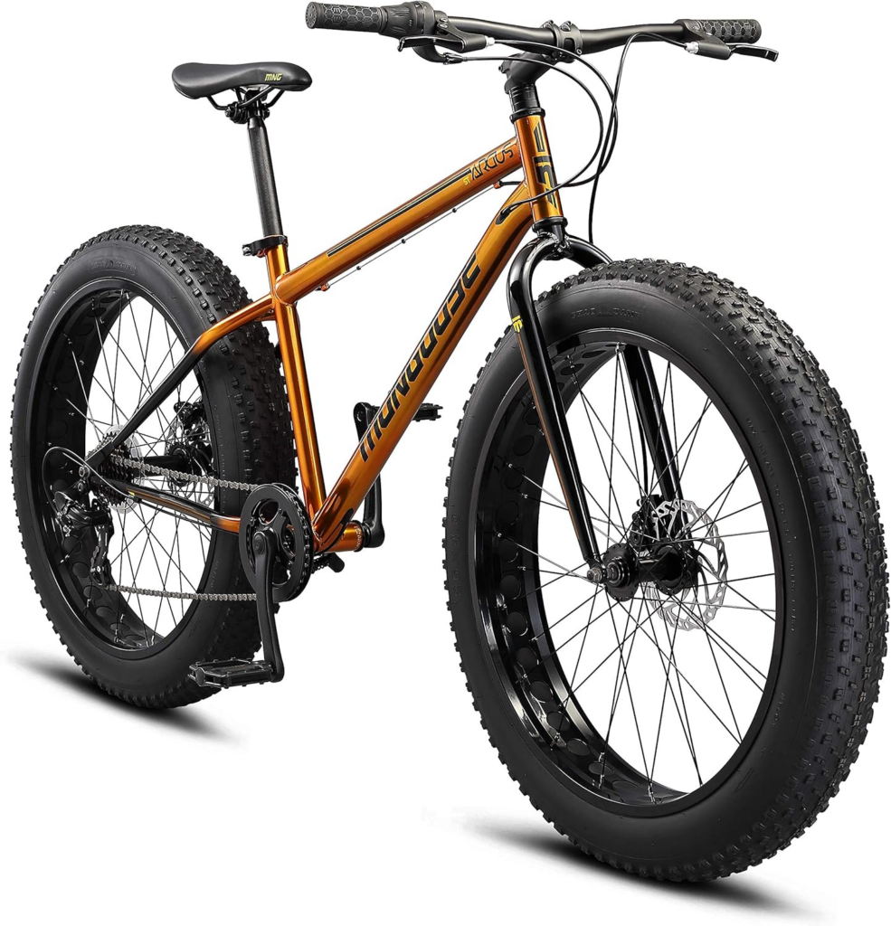 Mongoose Argus Fat Tire Bike Knobby Tires