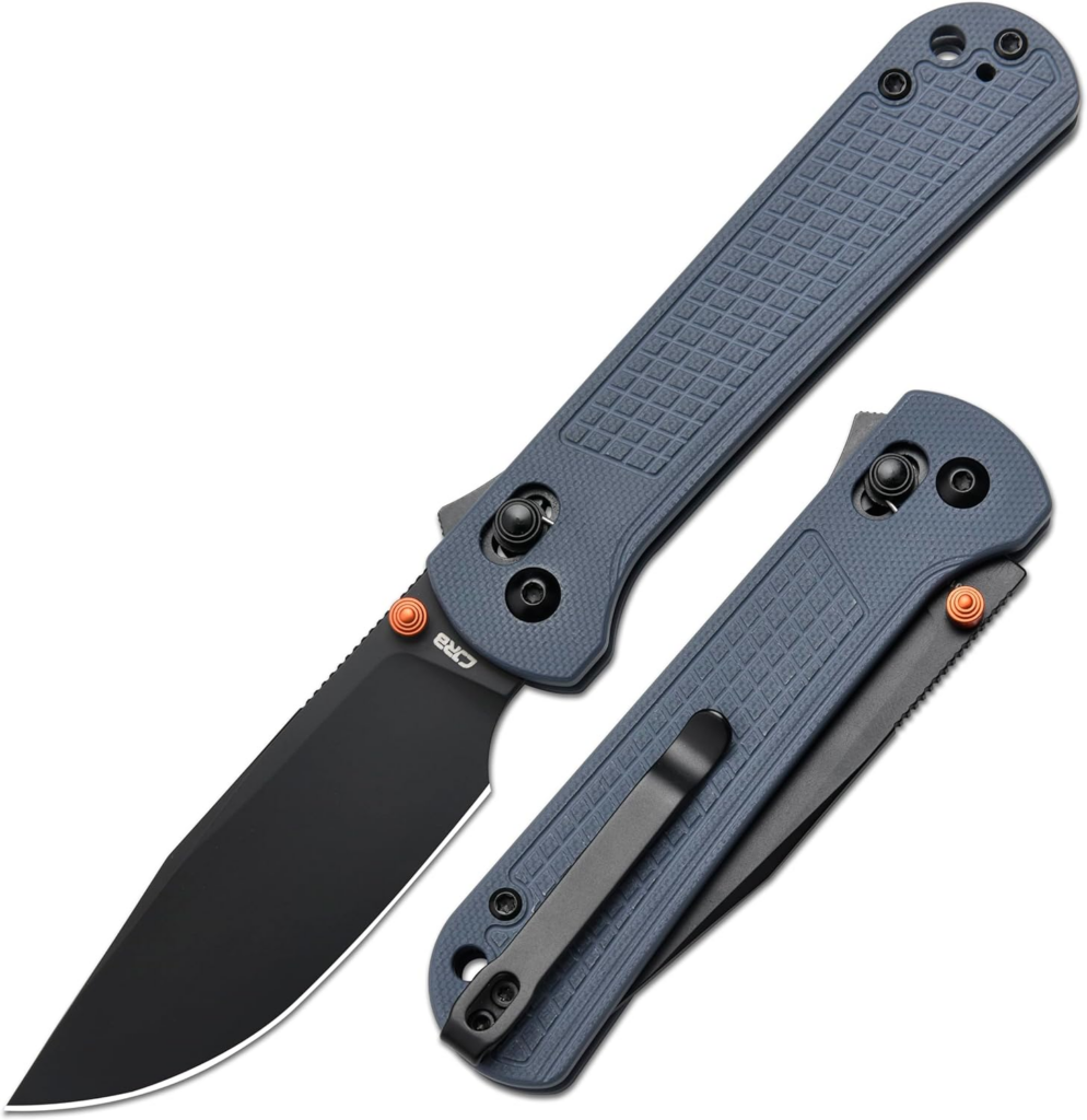 CJRB Bolt Folding Pocket Knife Steel Blade G10 Handle EDC