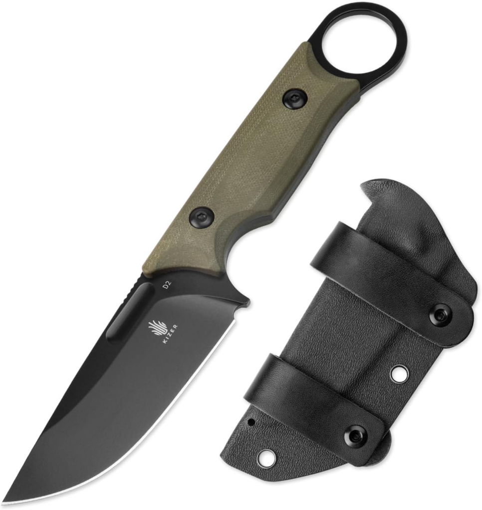Kizer Cabox Fixed Blade Hunting Knife