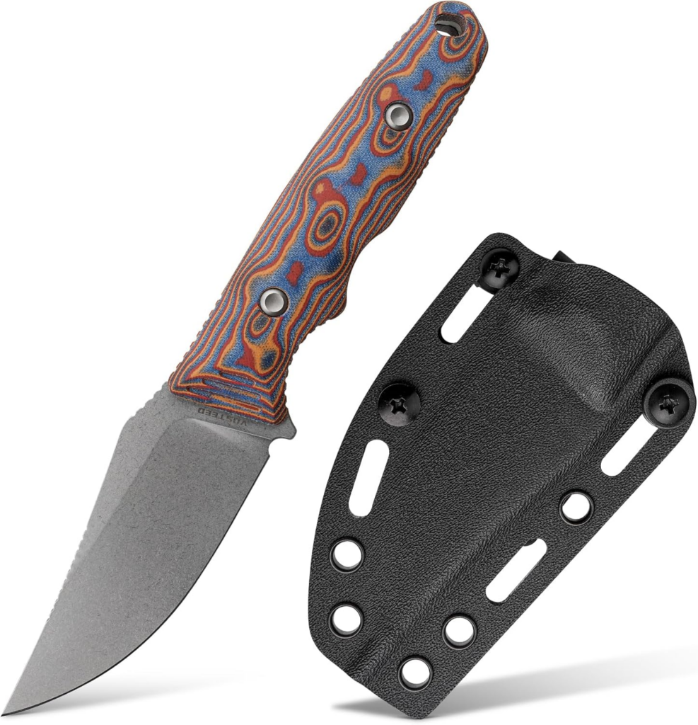 Vosteed H Back EDC Fixed Blade Knife