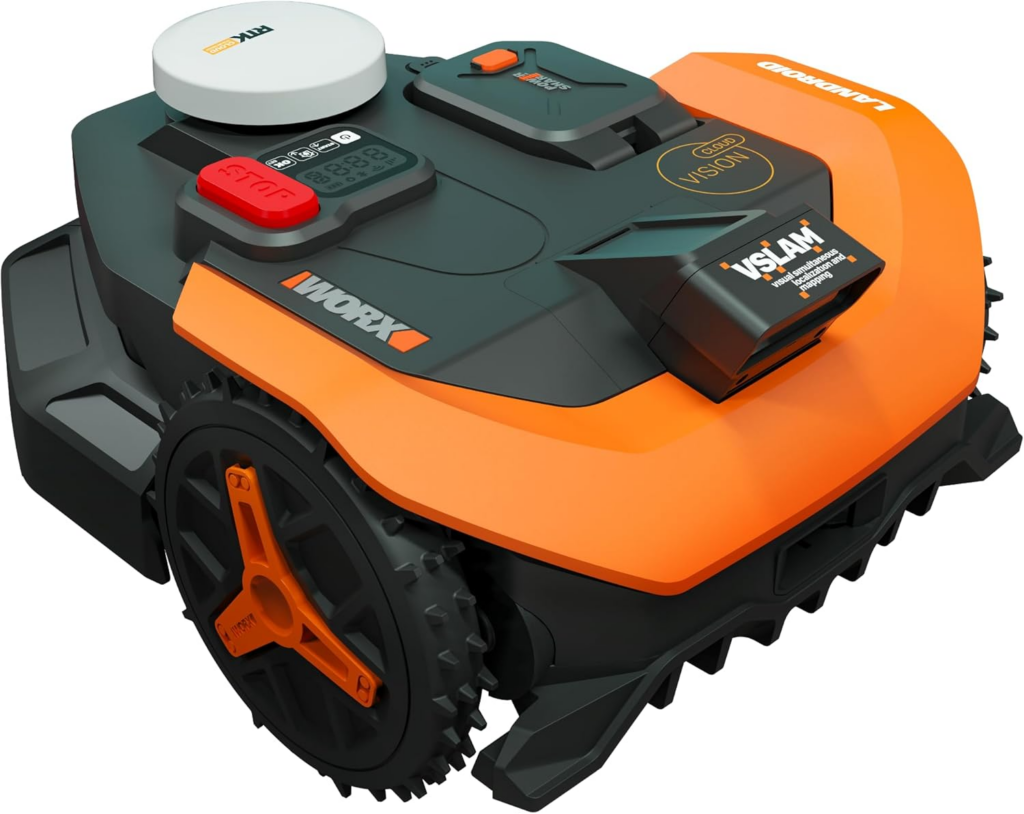 The WORX Landroid Vision Cloud Robot Lawn Mower