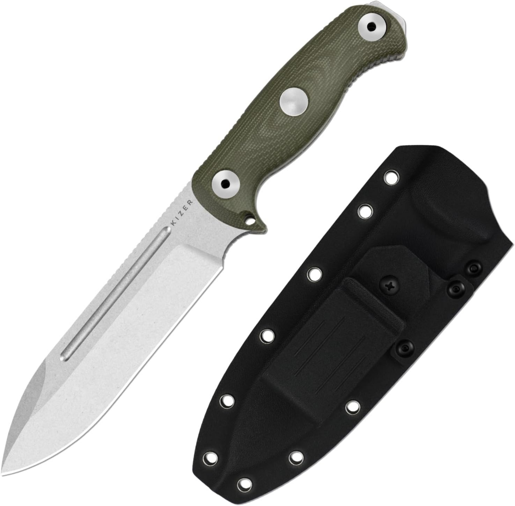 Kizer Drop Bear Fix 7 Fixed Blade Knife