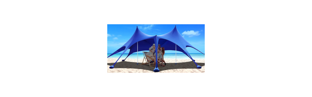 Osoeri Beach Tent 20 x 13ft Sun Shelter
