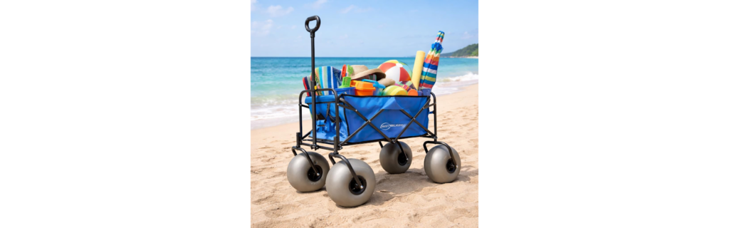 CRESTWALKER Beach Wagon with 13'' Balloon Wheels