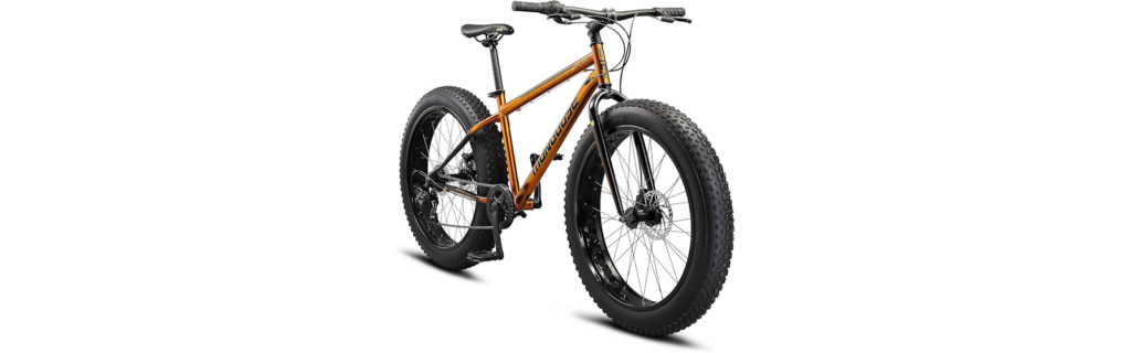 Mongoose Argus Fat Tire Bike Knobby Tires