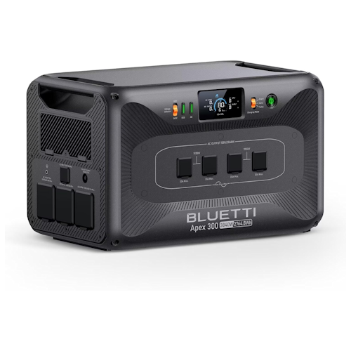 BLUETTI Apex 300 Portable Power Station, 2764.8Wh Solar Generator