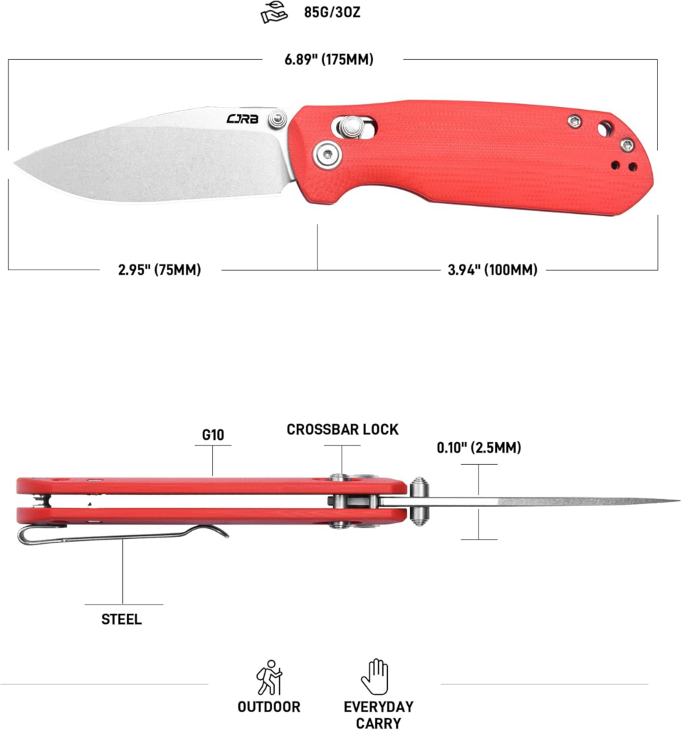 CJRB Maximal Folding Pocket Knife