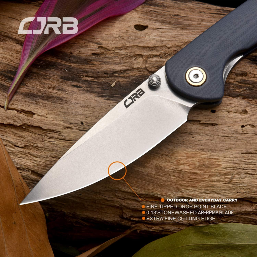 CJRB Folding Knife Feldspar Pocket Knife