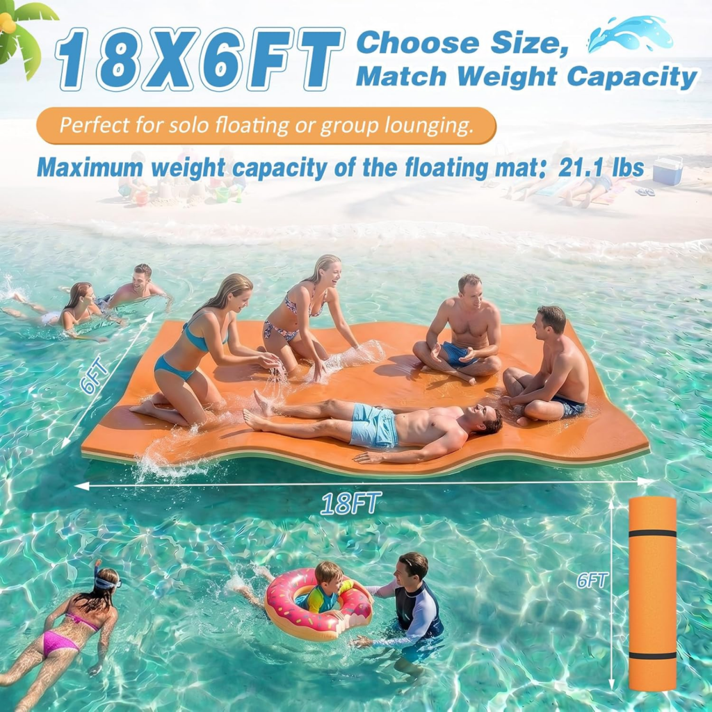 Cobinery Lily Pad Floating Mat