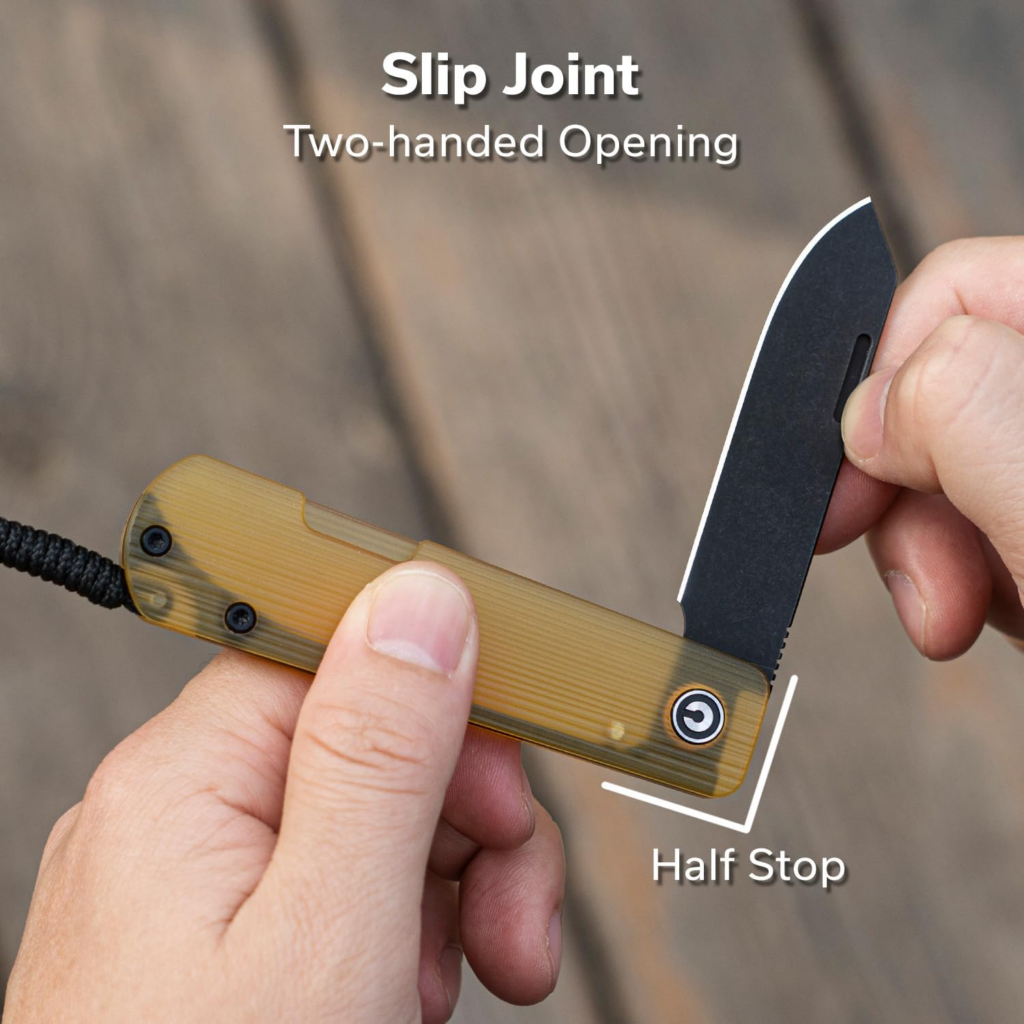 CIVIVI Slip Joint Pocket Knife Slippy Sendy Folding Knife