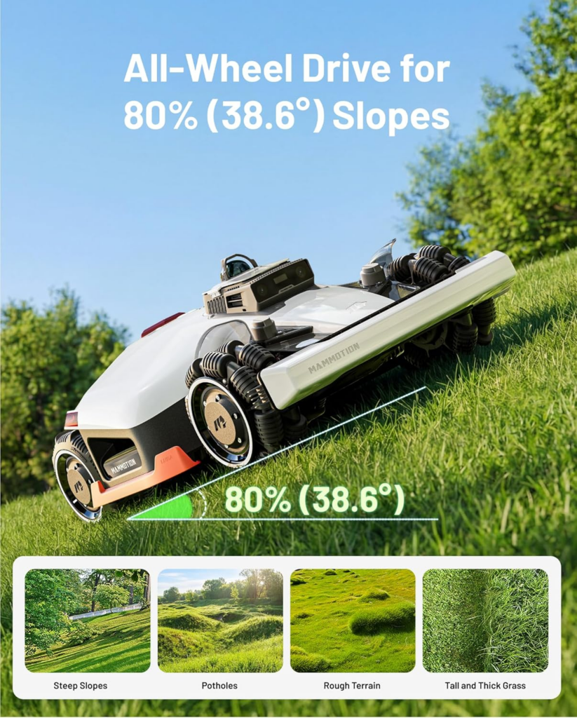 Mammotion LUBA 3 AWD 5000 Robot Lawn Mower