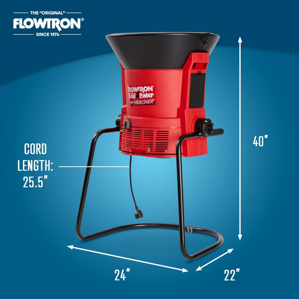 Flowtron LE-900 Electric Leaf Shredder Mulcher