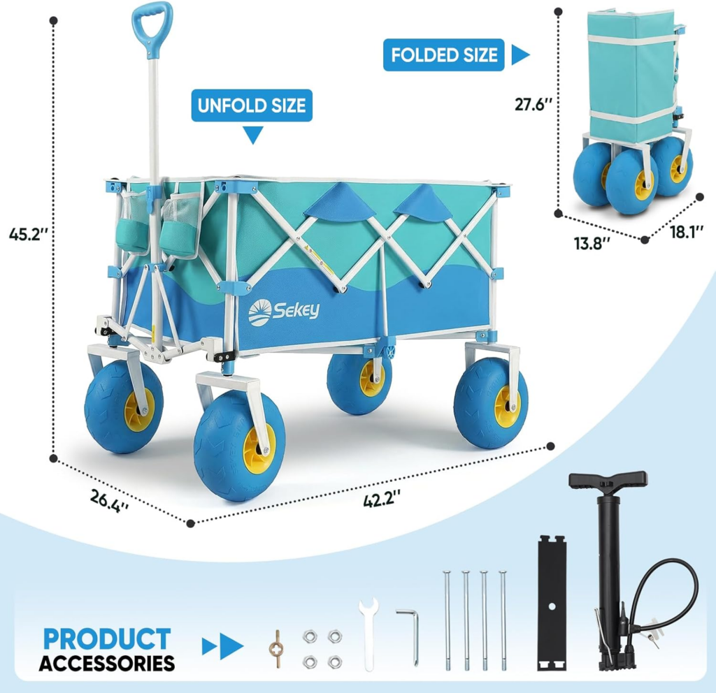 Sekey Heavy Duty Beach Wagon