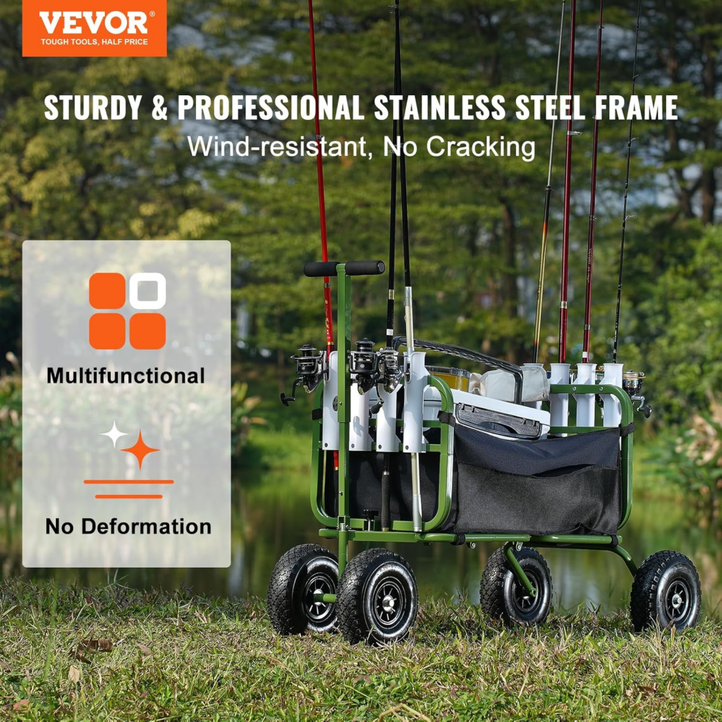 Vevor Beach Fishing Cart Wagon