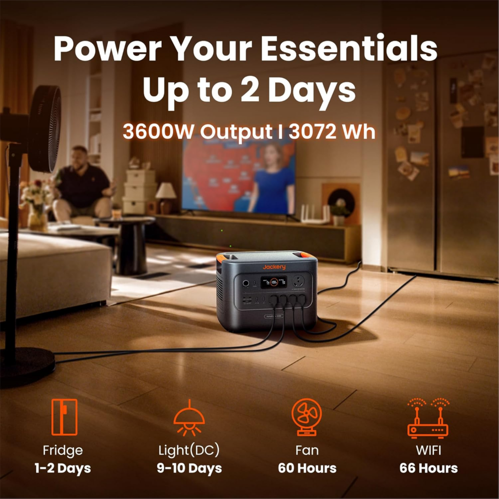Jackery HomePower 3000 Portable Power Station