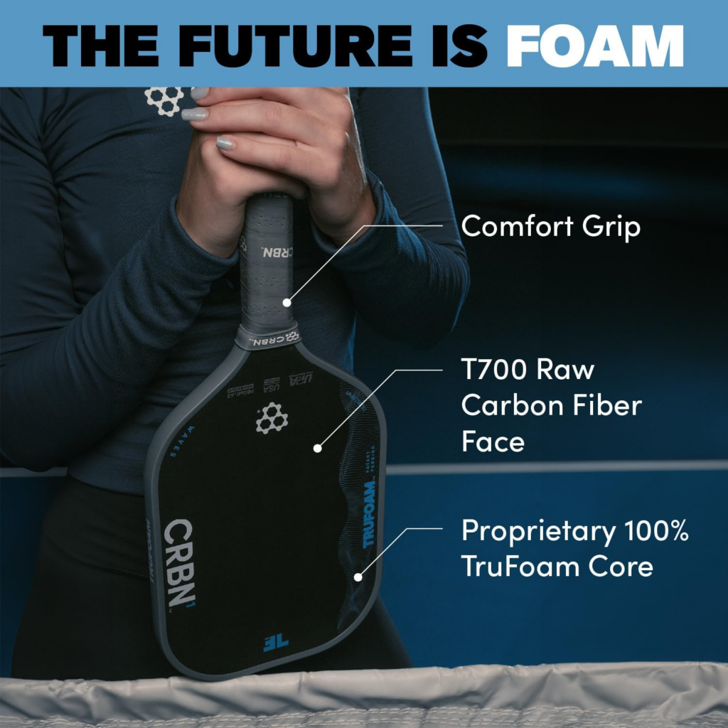 CRBN Waves TruFoam Pickleball Paddle