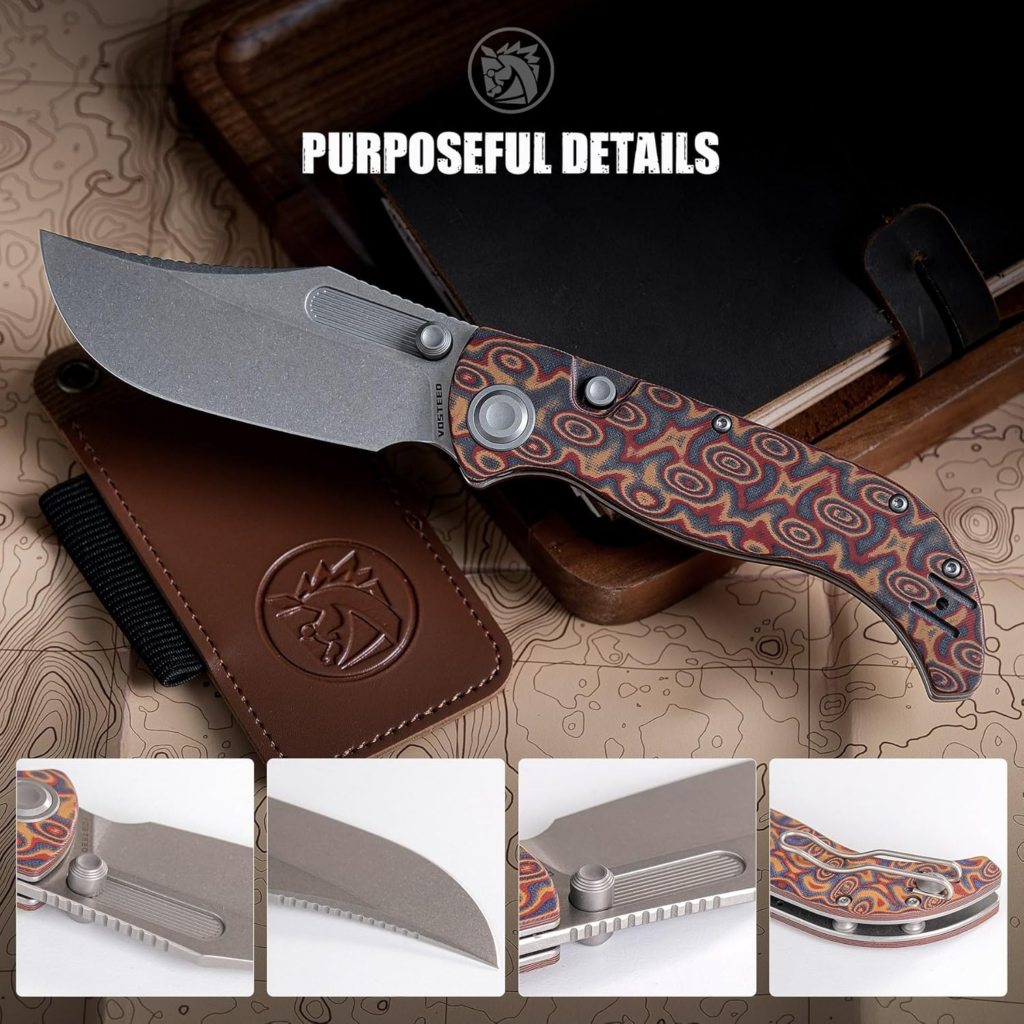Vosteed Naga EDC Folding Pocket Knife