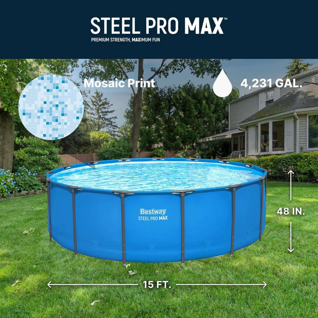 Bestway Above Ground Steel Frame Pool