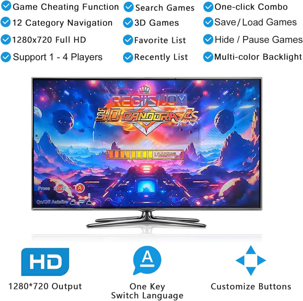 Pandora's Box Ultimate Retro Aracde RegiisJoy 78S