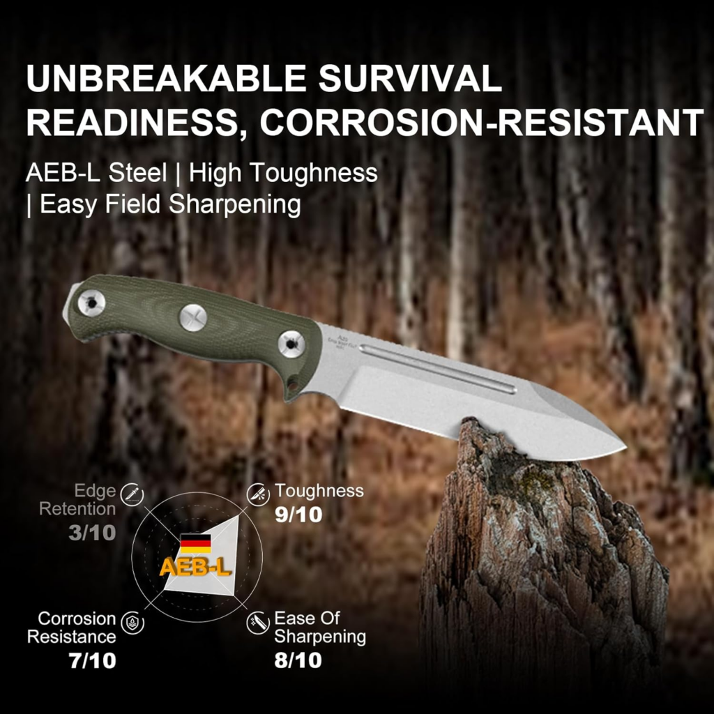 Kizer Drop Bear Fix 7 Fixed Blade Knife