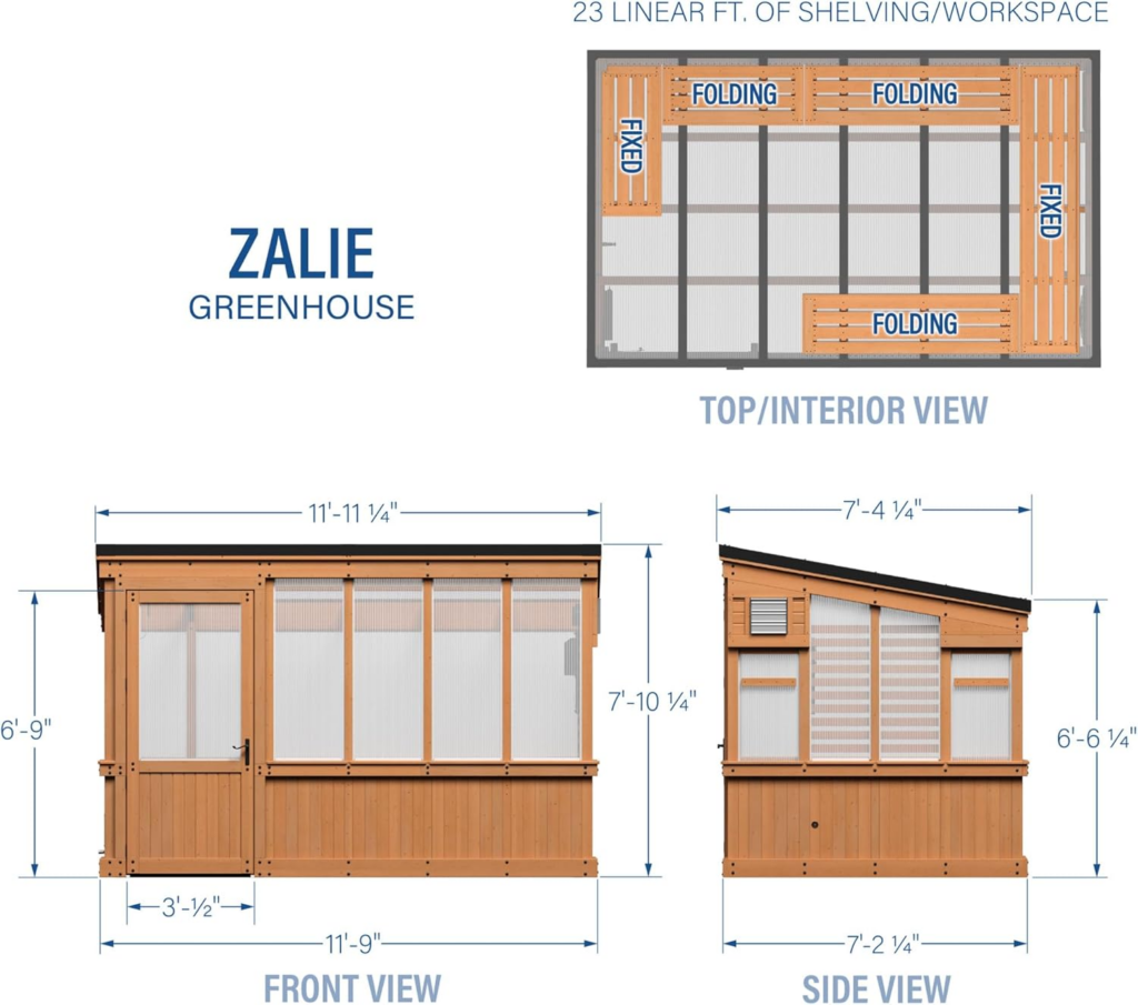 Backyard Discovery Zalie Greenhouse
