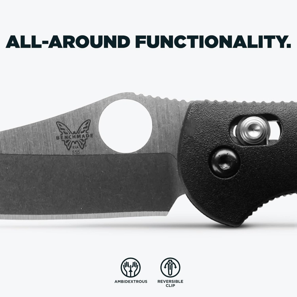 Benchmade Mini Griptilian Knife Drop Point Blade