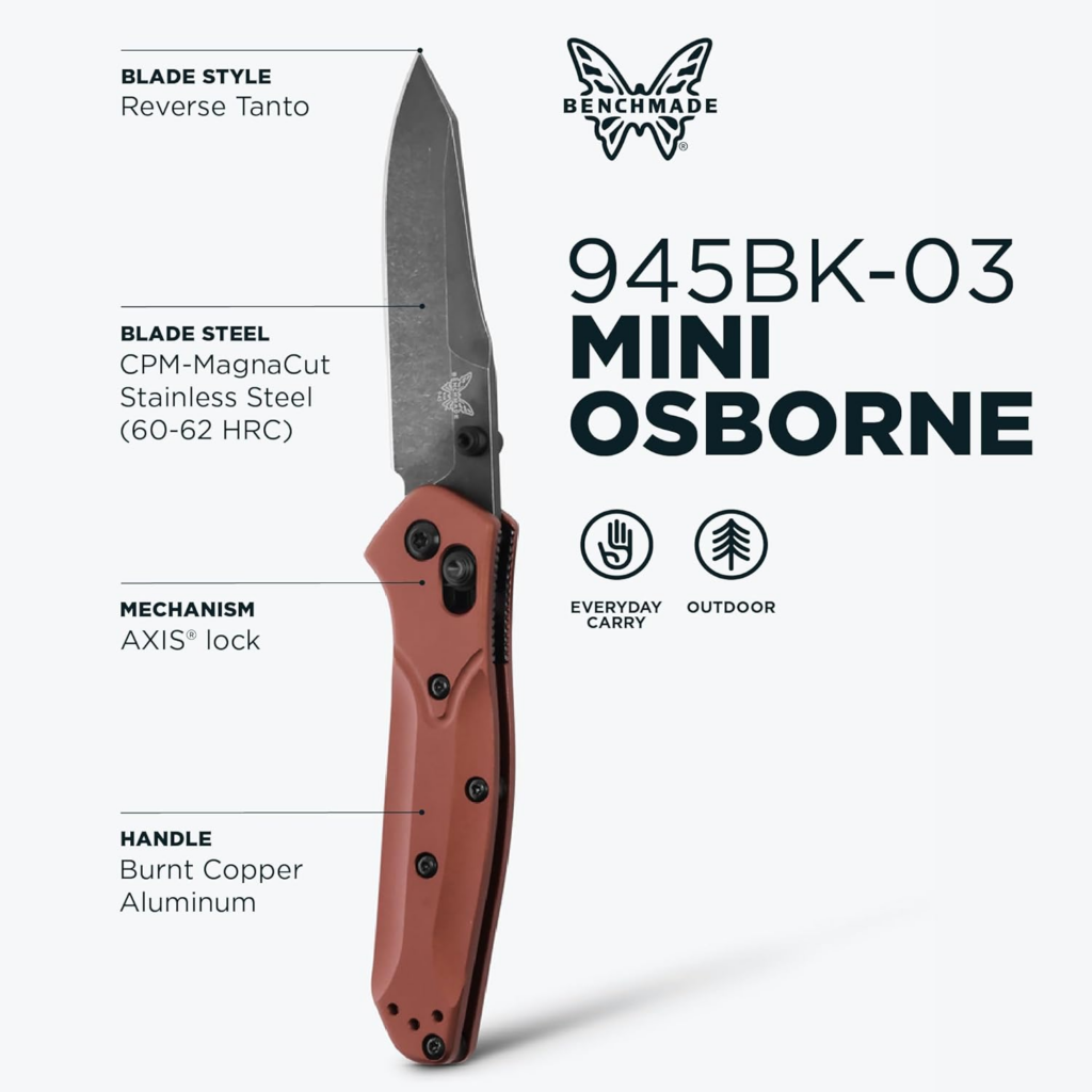 Benchmade Mini Osborne Every Day Outdoor Knife