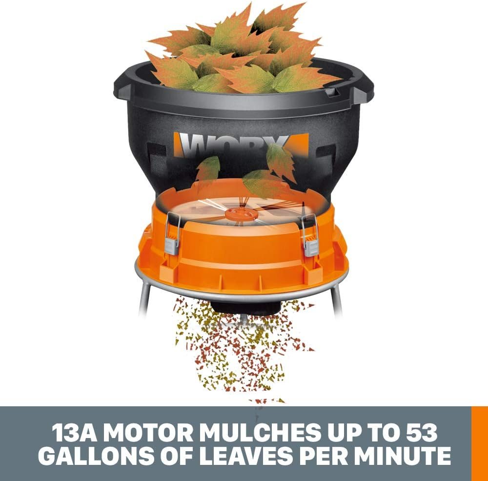 Worx WG430 13 Amp Electric Leaf Mulcher