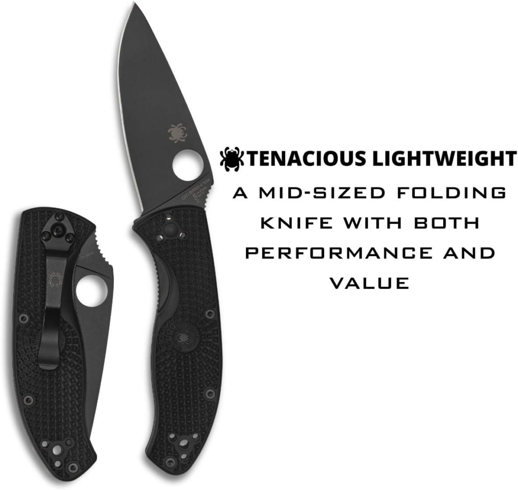 Spyderco Tenacious Folding Pocket Knife