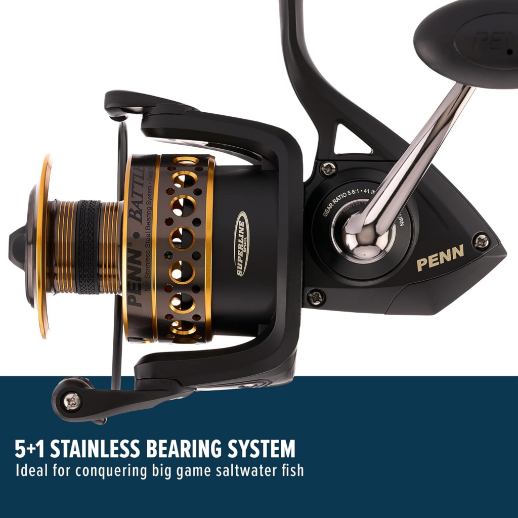 Penn Battle Spinning Fishing Reel Kit