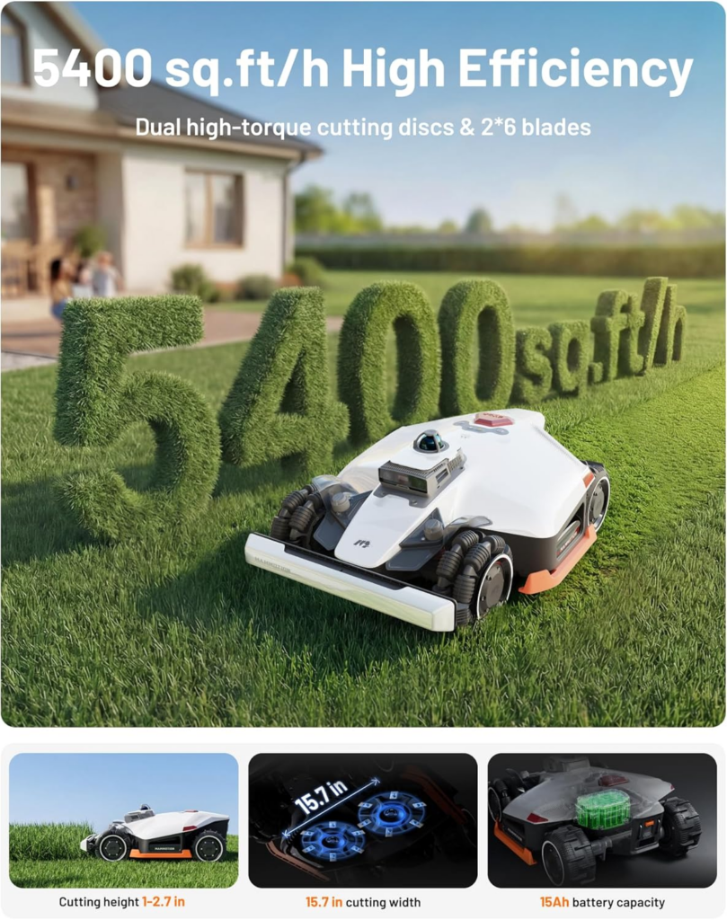 Mammotion LUBA 3 AWD 5000 Robot Lawn Mower