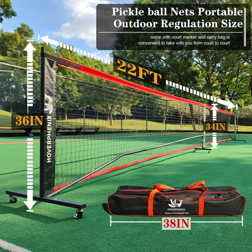 Hoverphenix Pickleball Set for Driveway