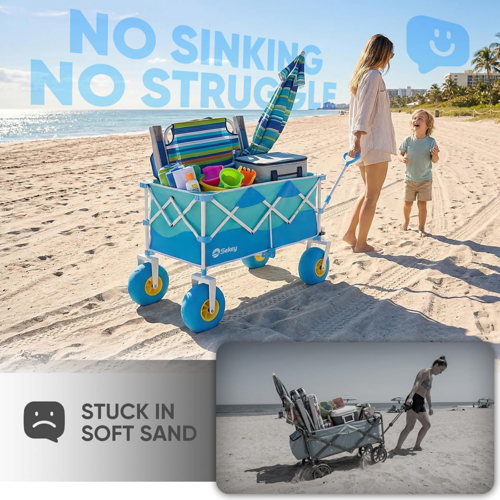 Sekey Heavy Duty Beach Wagon