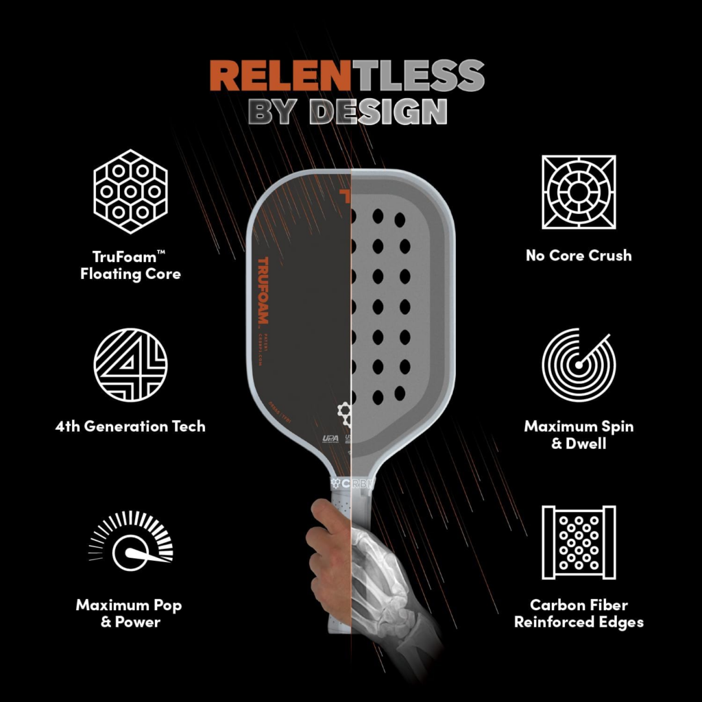 CRBN Trufoam Pickleball Paddle
